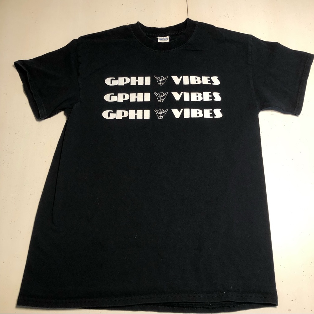 GPHI Vibes Black, short sleeve T-shirt
